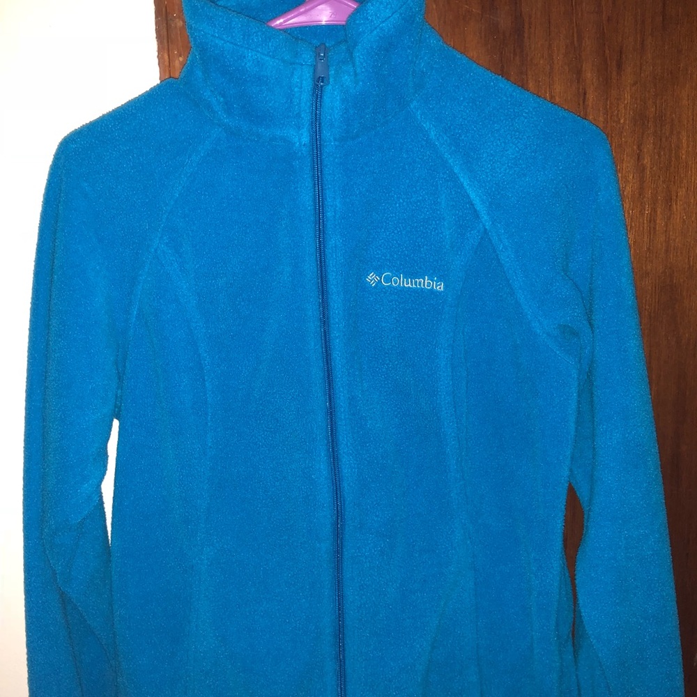 SMALL blue Columbia Jacket